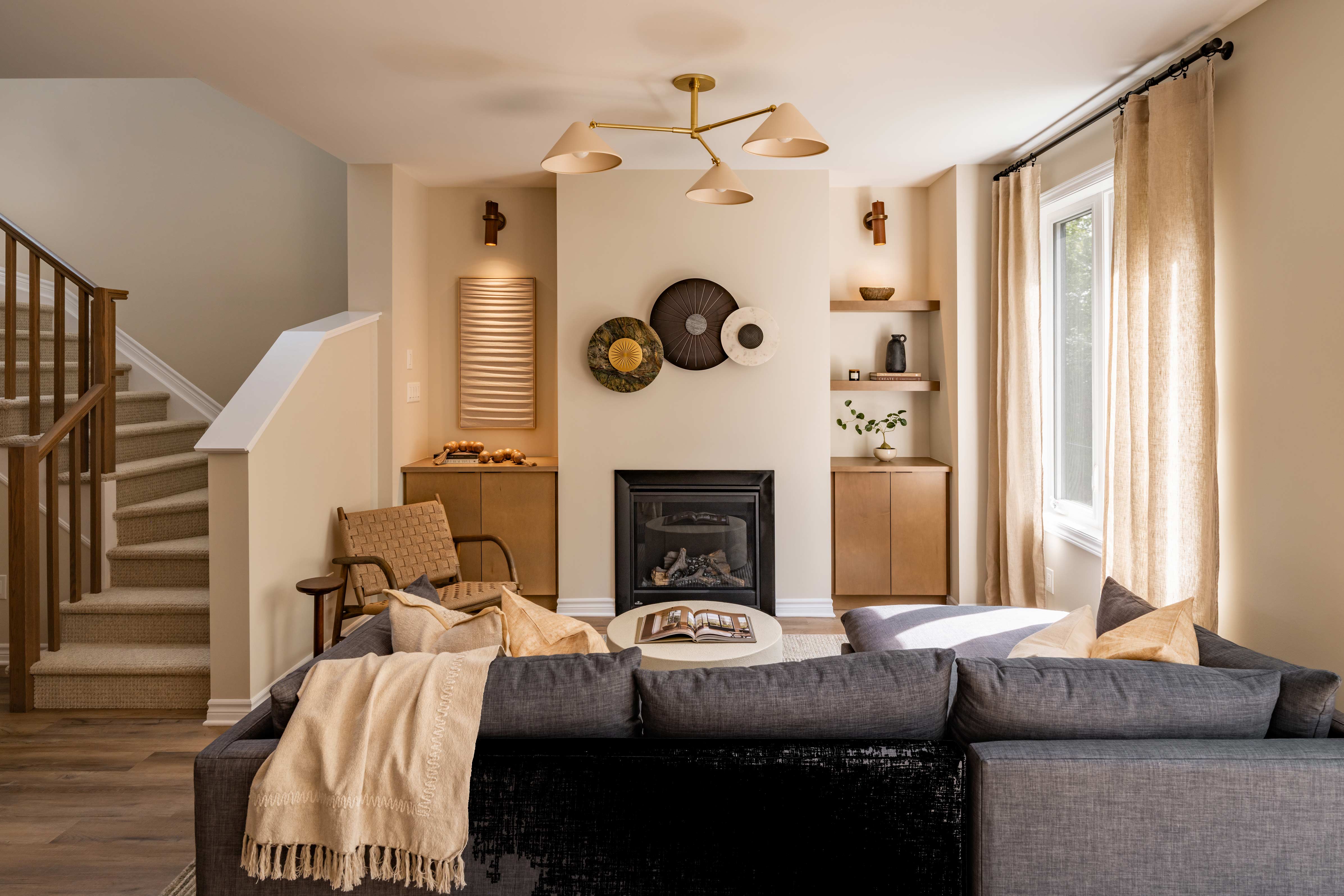 eQ Homes model home interior 2