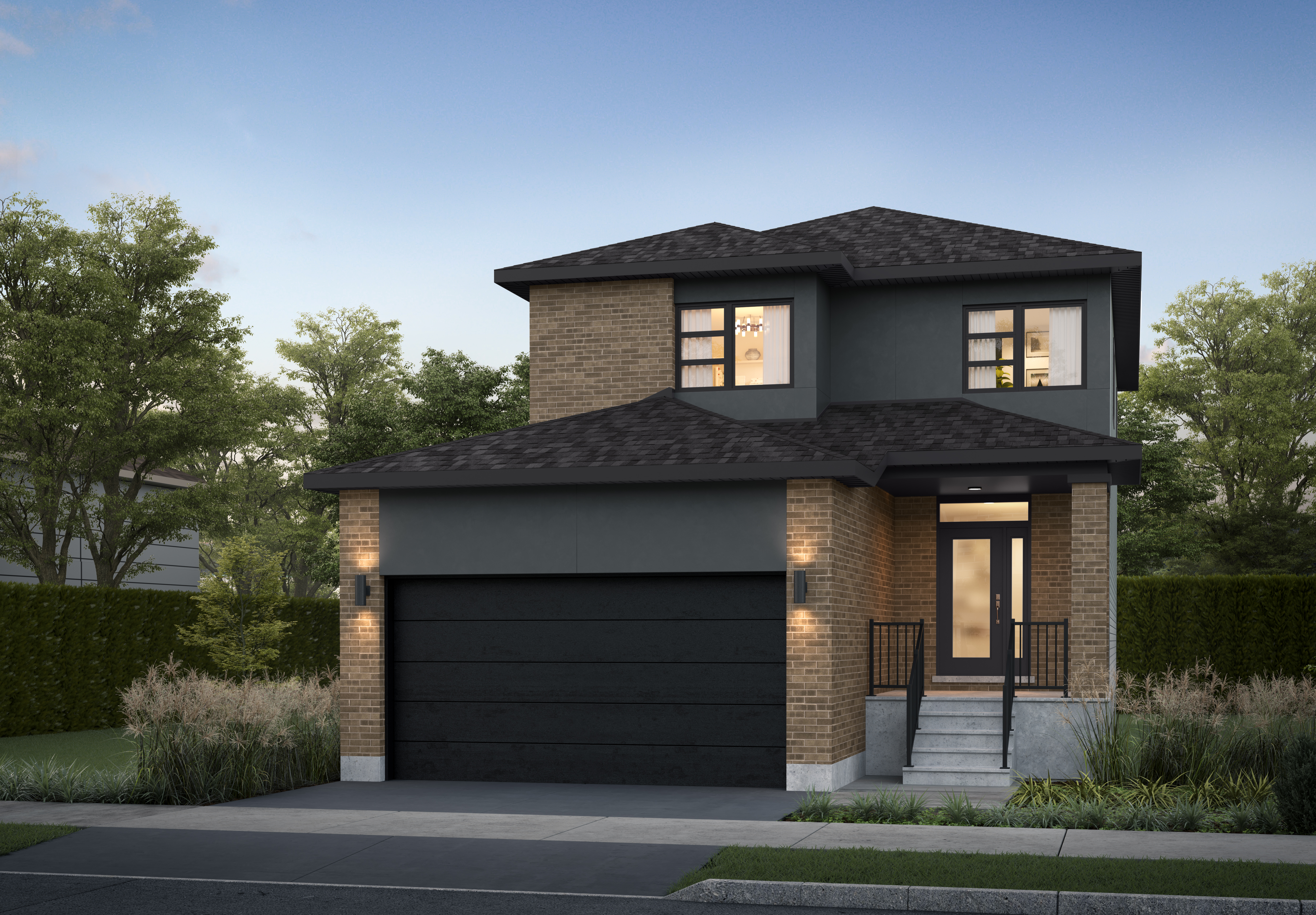 The Hamilton EC Elevation C Rendering