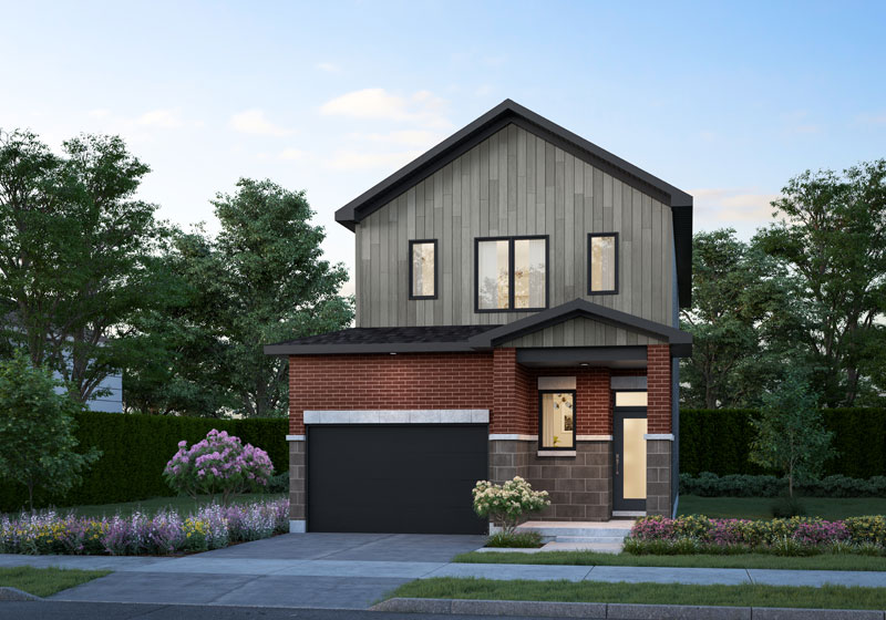 The Addison EC Elevation M Rendering