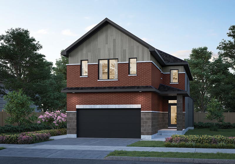 The Ashton Elevation M Rendering