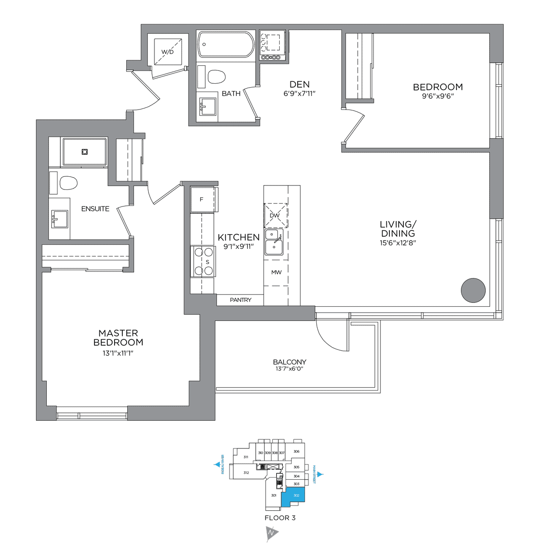 MODEL 13 302 Elevation A Rendering