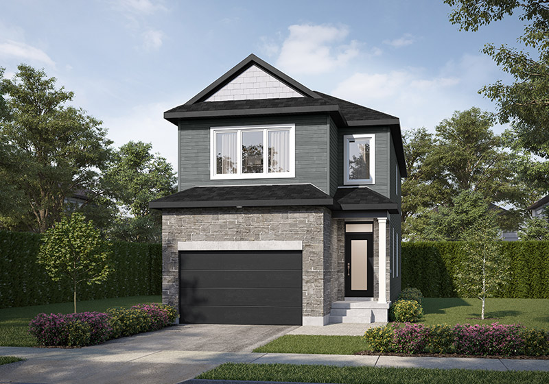 The Bella Elevation B Rendering