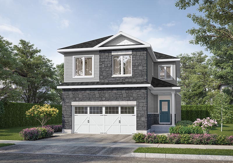 The Paisley 2-23 Elevation F Rendering