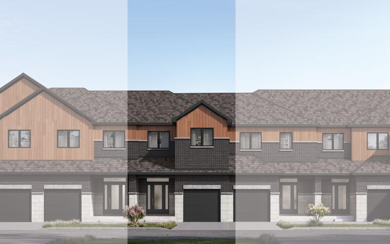 The Mia T57-3-4 Elevation M Rendering