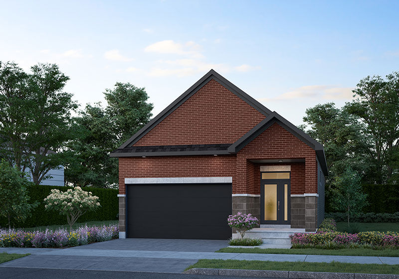 The Leah 28 Elevation M Rendering