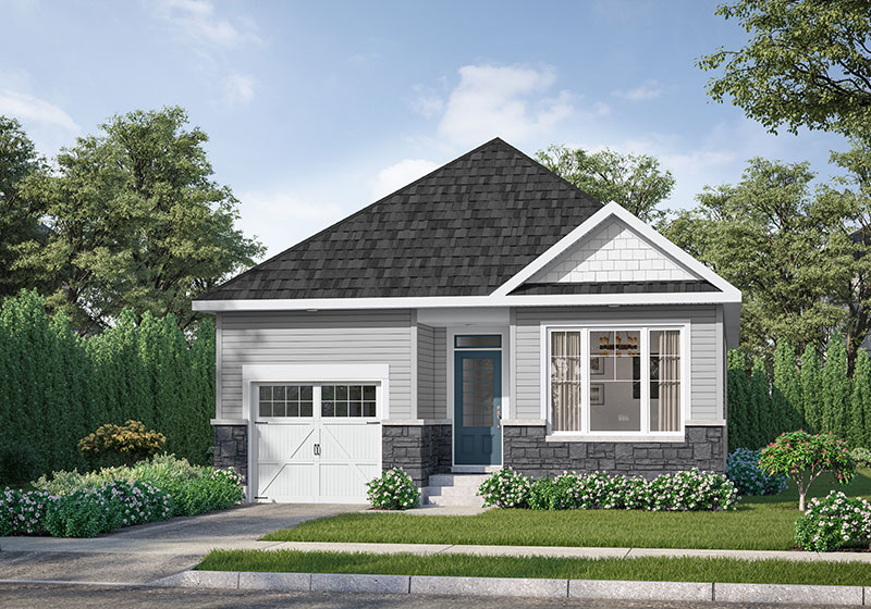 The Lennon 27 Elevation B Rendering